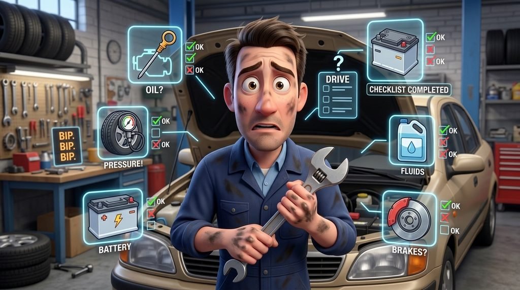 Entretien voiture : 15 vérifications simples à faire