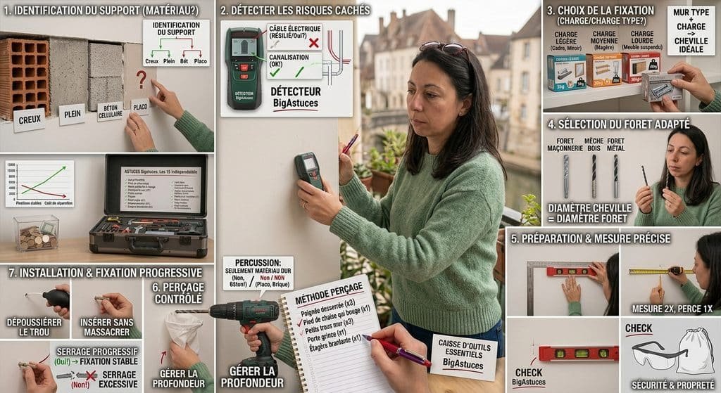 Percer un mur : la méthode simple pour ne pas se tromper